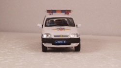 Ваз-2123 Нива Милиция, Chevrolet Niva Милиция, Cararama 1:43