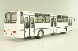 Икарус-263, городской автобус 1985 белый, DEMPRICE 1:43