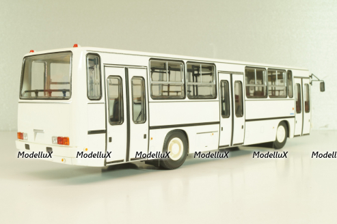 Икарус-263, городской автобус 1985 белый, DEMPRICE 1:43