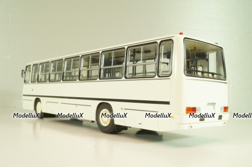 Икарус-263, городской автобус 1985 белый, DEMPRICE 1:43