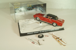 Mercury Cougar from movie "On her Majesty's secret service" 1969, red, James Bond Modellauto Collection №21, Altaya 1:43