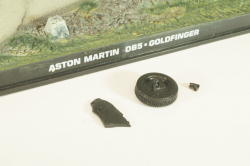 Aston Martin DB5 from movie "Goldfinger" 1964, grey, James Bond Modellauto Collection №1, Altaya 1:43