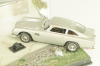 Aston Martin DB5 from movie "Goldfinger" 1964, grey, James Bond Modellauto Collection №1, Altaya 1:43