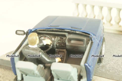 Renault 11 Taxi from movie "A view to a kill" 1985, blue, James Bond Modellauto Collection, Altaya 1:43