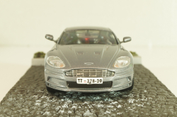 Aston Martin DBS from movie "Casino Royale" 2006, silver, James Bond Modellauto Collection #5, Altaya 1:43