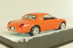 Ford Thunderbird from movie "Die another day" 2002, oranger, James Bond Modellauto Collection #27 , Altaya 1:43