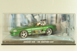 Jaguar XKR from movie "Die another day" 2002, green, James Bond Modellauto Collection №6, Altaya 1:43