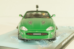 Jaguar XKR from movie "Die another day" 2002, green, James Bond Modellauto Collection №6, Altaya 1:43