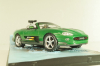 Jaguar XKR from movie "Die another day" 2002, green, James Bond Modellauto Collection №6, Altaya 1:43