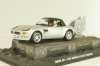 BMW Z8 from movie "The world is not enough" 1999, silver, James Bond Modellauto Collection №4 , Altaya 1:43