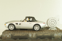 BMW Z8 from movie "The world is not enough" 1999, silver, James Bond Modellauto Collection №4 , Altaya 1:43