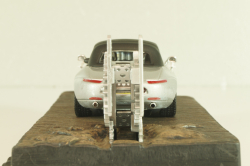 BMW Z8 from movie "The world is not enough" 1999, silver, James Bond Modellauto Collection №4 , Altaya 1:43