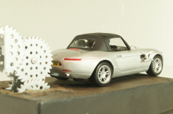 BMW Z8 from movie "The world is not enough" 1999, silver, James Bond Modellauto Collection №4 , Altaya 1:43