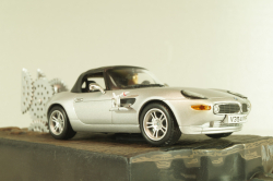 BMW Z8 from movie "The world is not enough" 1999, silver, James Bond Modellauto Collection №4 , Altaya 1:43
