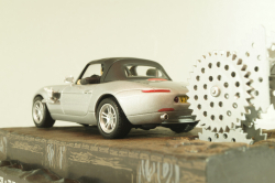 BMW Z8 from movie "The world is not enough" 1999, silver, James Bond Modellauto Collection №4 , Altaya 1:43