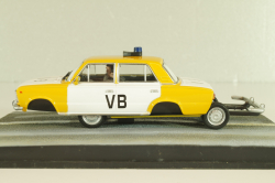 Ваз-2103 Жигули from movie "The living daylights" 1987, yellow/white, James Bond Modellauto Collection #26, Altaya 1:43