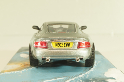 Aston Martin V12 Vanquish from movie "Die another day" 2002, silver, James Bond Modellauto Collection №2, Altaya 1:43