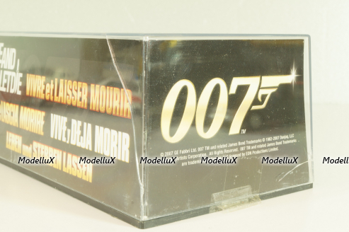 Mini Moke from movie "Live and let die" 1973, white, James Bond Modellauto Collection #24, Altaya 1:43