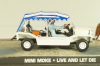 Mini Moke from movie "Live and let die" 1973, white, James Bond Modellauto Collection #24, Altaya 1:43