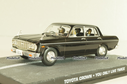 Toyota 2000 GT from movie "You only live twice" 1967, white, James Bond Modellauto Collection #7, Altaya 1:43 С журналом!