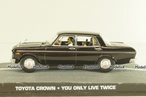 Toyota 2000 GT from movie "You only live twice" 1967, white, James Bond Modellauto Collection #7, Altaya 1:43 С журналом!