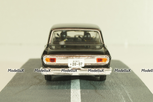 Toyota Crown from movie "You only live twice" 1967, black, James Bond Modellauto Collection #56, Altaya 1:43