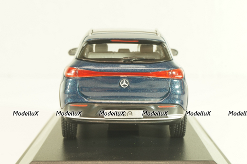 Mercedes EQA (H243) 2021 metallic-dark blue, B66960824, Herpa 1:43