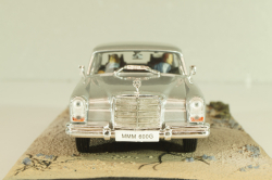 Mercedes-Benz 600 (W100) from movie "On her Majesty's secret service" 1969, silver, James Bond Modellauto Collection #32, Altaya 1:43