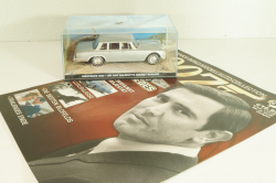 Mercedes-Benz 600 (W100) from movie "On her Majesty's secret service" 1969, silver, James Bond Modellauto Collection #32, Altaya 1:43