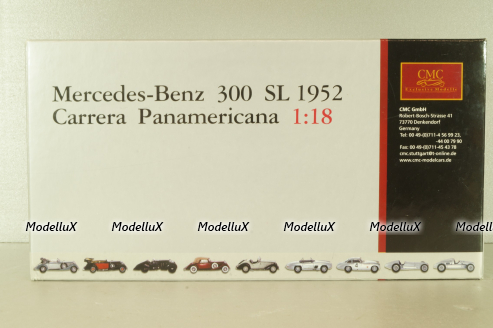 Mercedes-Benz 300 SL #4 Carrera Panamericana 1952, Karl Kling, M-023, CMC 1:18