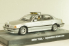 BMW 750iL (E38) from movie "Tomorrow never dies" 1997, silver, James Bond Modellauto Collection #15, Altaya 1:43