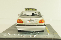 BMW 750iL (E38) from movie "Tomorrow never dies" 1997, silver, James Bond Modellauto Collection #15, Altaya 1:43
