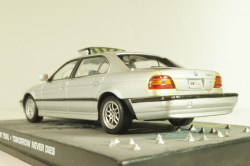 BMW 750iL (E38) from movie "Tomorrow never dies" 1997, silver, James Bond Modellauto Collection #15, Altaya 1:43