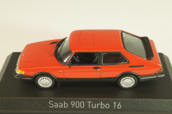 Saab 900 Turbo 1992, red, 810035, Norev 1:43