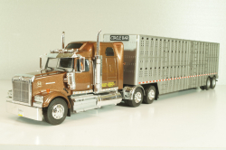 Western Star 4900 with semi-trailer 1990, brown/grey, American trucks, France №85, Altaya 1:43