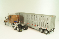 Western Star 4900 with semi-trailer 1990, brown/grey, American trucks, France №85, Altaya 1:43