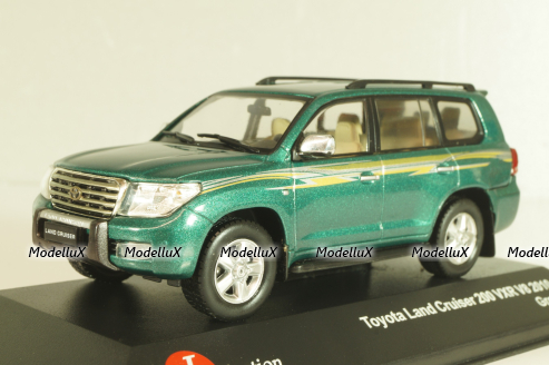 Toyota Land Cruiser 200 VRX V8 2010, green, JC232C, J-Collection 1:43 №1