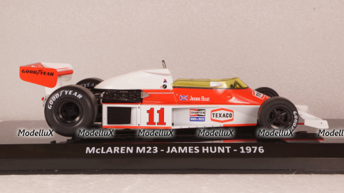 MCLAREN M23 - 1976 - JAMES HUNT, LE GRANDI FORMULA 1 №8, 1:24
