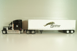 International Lonestar with semi-trailer Panther, 2016, black/white, American trucks, France №82, Altaya 1:43