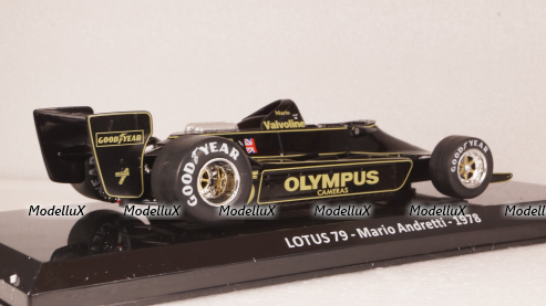 Lotus 79 Mario Andretti 1978, LE GRANDI FORMULA 1 №11, 1:24