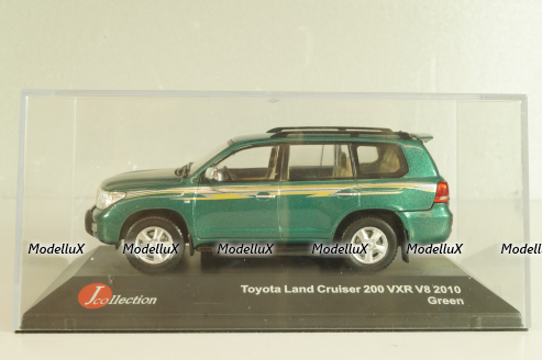 Toyota Land Cruiser 200 VRX V8 2010, green, JC232C, J-Collection 1:43 №1