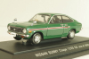Nissan Sunny Coupe 1200 GX 1970, green, 176, EBBRO 1:43