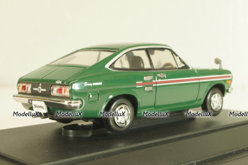 Nissan Sunny Coupe 1200 GX 1970, green, 176, EBBRO 1:43