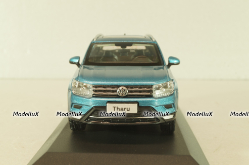 Volkswagen 4 car set, Tiguan L/Teramont/Tharu/T-Cross, Paudi 1:43