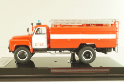 АЦ-30-106Г с.Спас, пожарная автоцистерна на шасси Газ-53-12, 105336, DIP Models 1:43