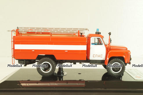 АЦ-30-106Г с.Спас, пожарная автоцистерна на шасси Газ-53-12, 105336, DIP Models 1:43