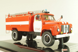 АЦ-30-106Г с.Спас, пожарная автоцистерна на шасси Газ-53-12, 105336, DIP Models 1:43