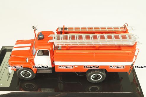АЦ-30-106Г с.Спас, пожарная автоцистерна на шасси Газ-53-12, 105336, DIP Models 1:43