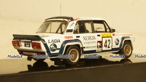 Ваз 2105 VFTS Lada 1500,#42, 1000 Lakes Rallye, S.Brundza/V.Neyman, 1984, RAC349, IXO 1:43