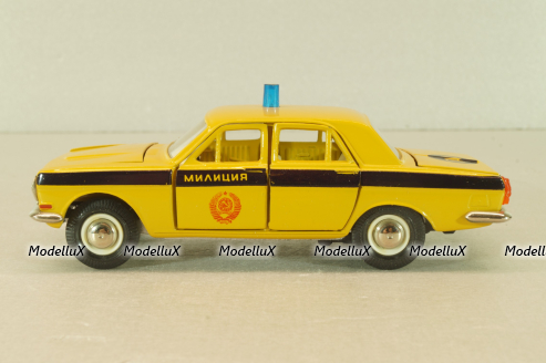 Газ-24 Волга ГАИ, ноябрь 1989, Тантал/Радон 1:43